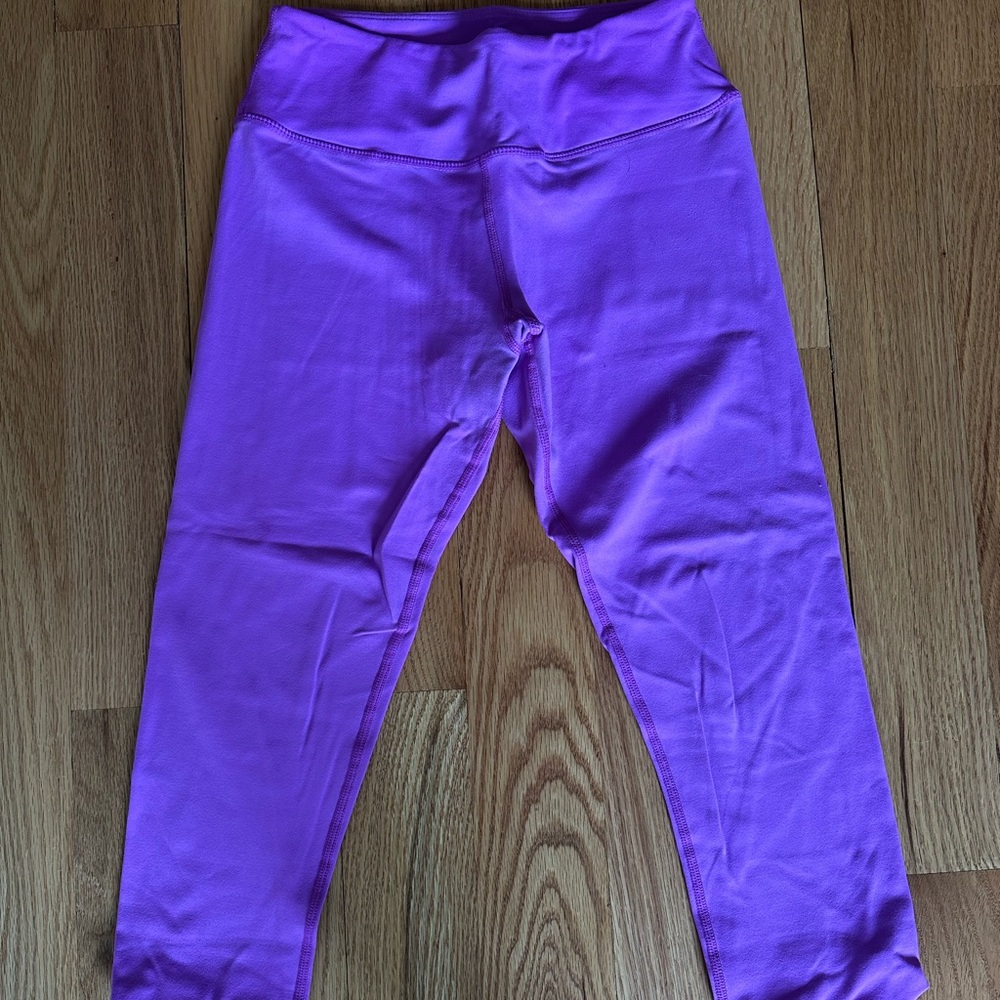 Lulu lemon leggings - lightly worn - purple